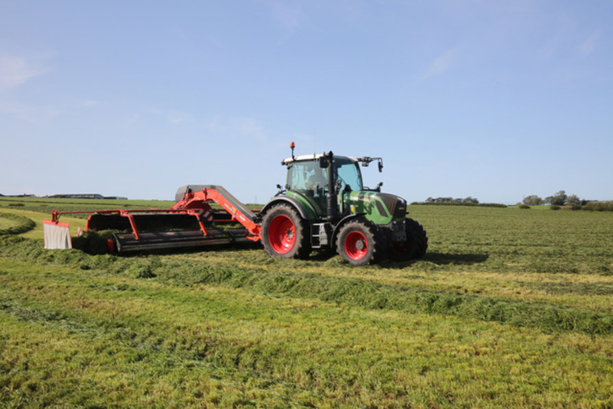 Grass silaging