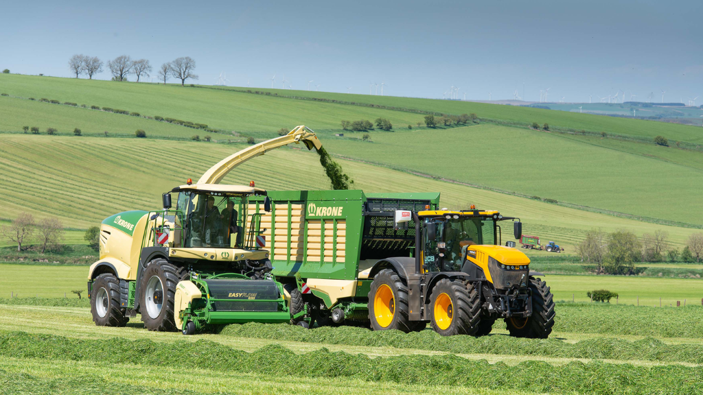 Silage making